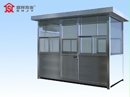 为什么天津定制岗亭的框架大多使用镀锌板材质